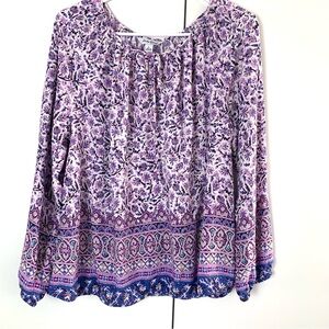 Lucky Brand Boho Blouse